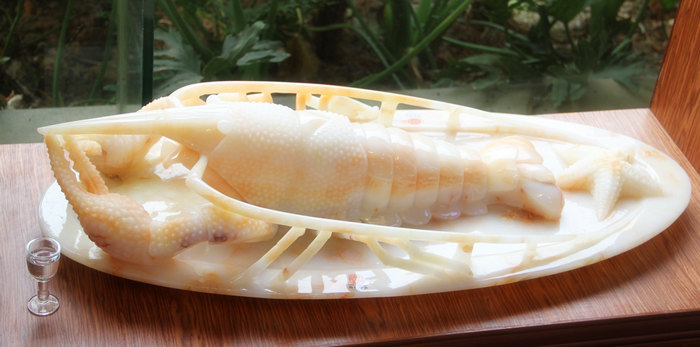 玉石禮品,玉雕品牌,玉石龍蝦,龍美達石材集團,尚石珍品