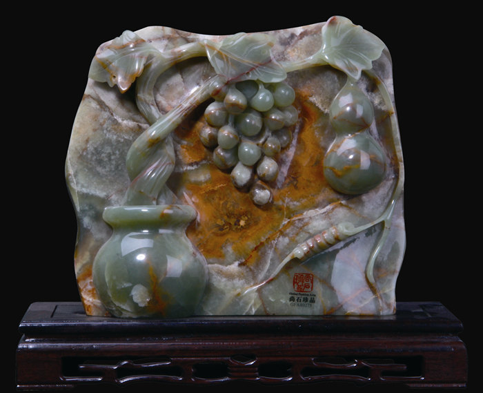 玉石禮品,玉雕品牌,玉石葫蘆,龍美達石材集團,尚石珍品