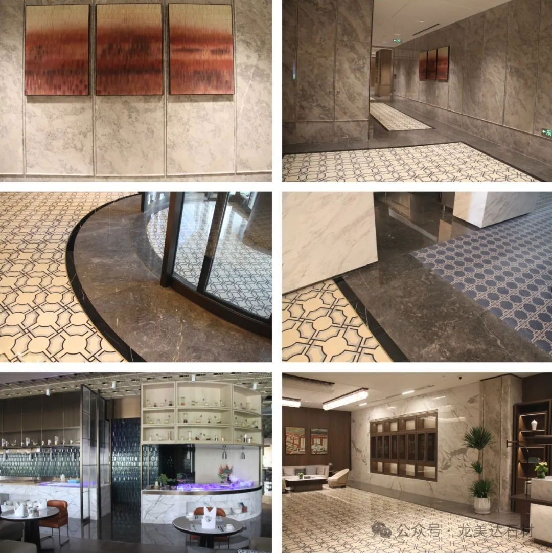 洛陽國際大酒店,洛陽五星級酒店,龍美達酒店石材工程