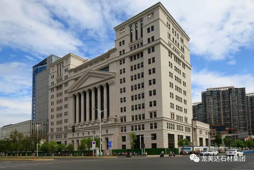 江西航信大廈,中航信托總部大樓,魯班獎工程,龍美達石材雙包案例